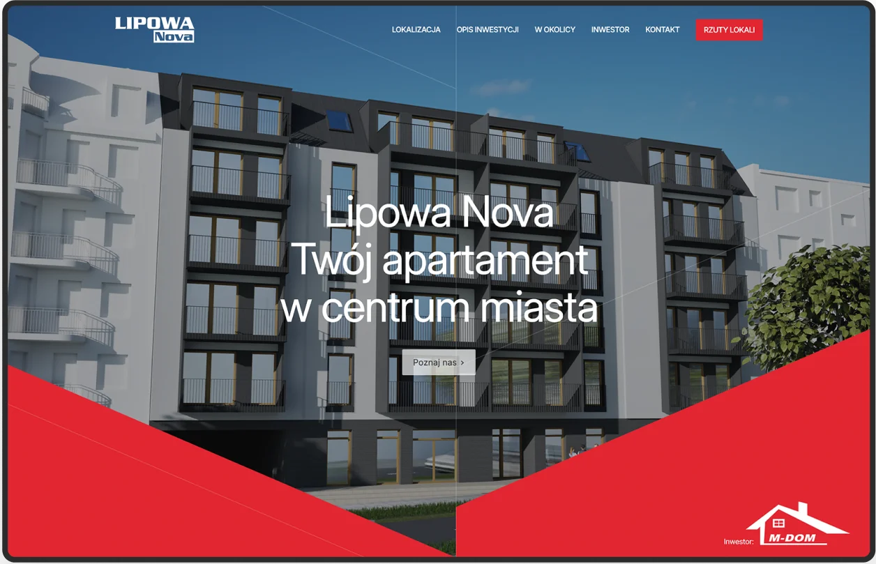 Strona Hevenia promuje rodzinne apartamenty nad morzem z basenem, jacuzzi i widokiem. Zawiera moduł rezerwacji oraz zakładki o atrakcjach i inwestycji.