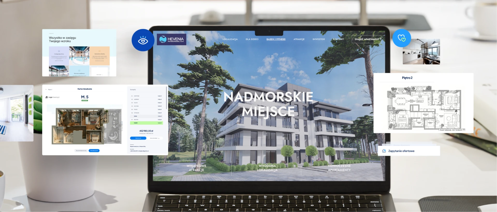 Strony internetowe dla inwestycji deweloperskich